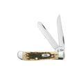 Case XX Amber Bone Peach Seed Jig Mini Trapper