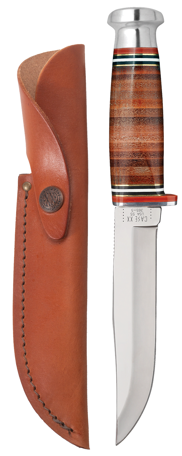 Case XX Leather Hunter W/Sheath-1