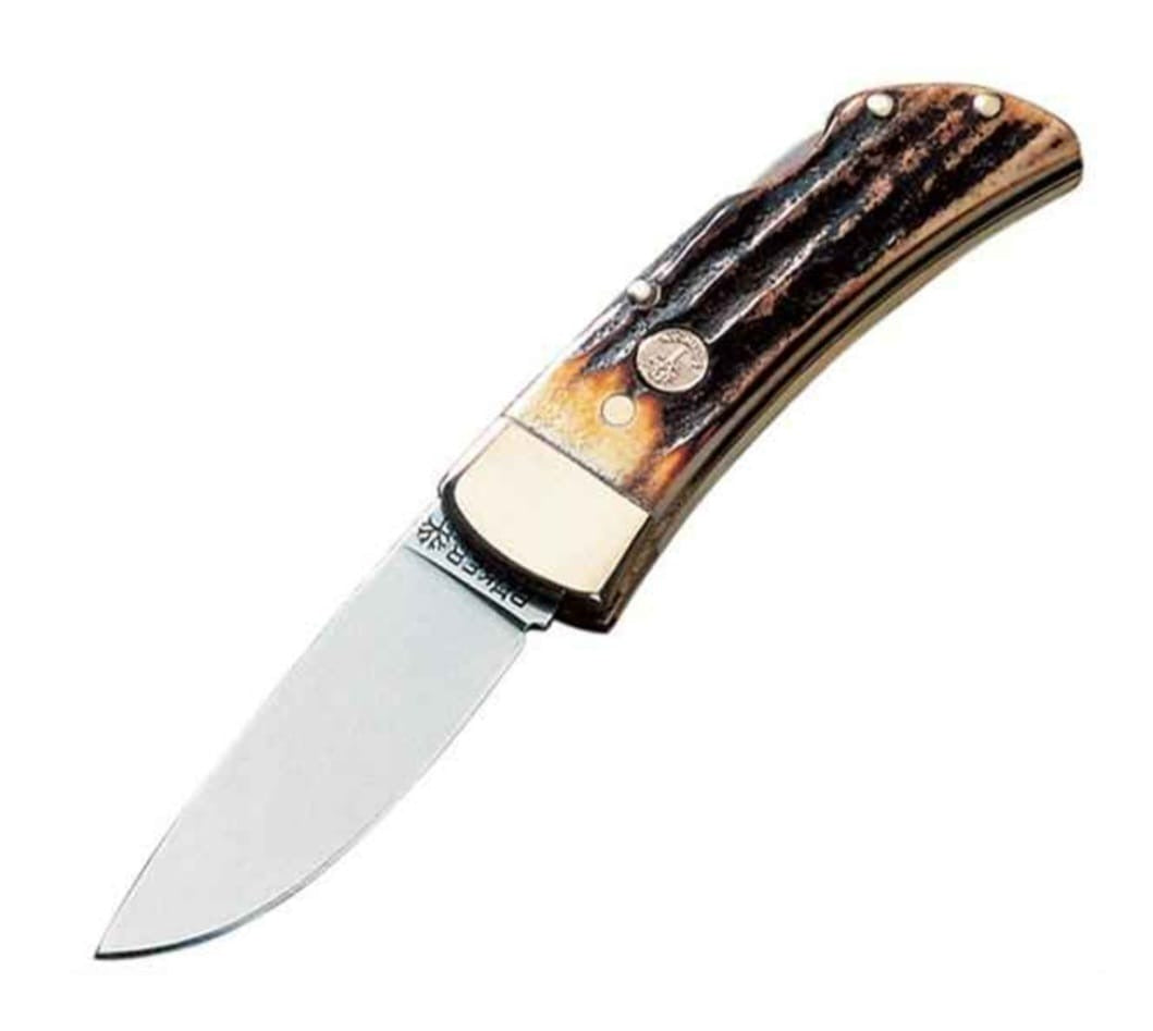 Boker Soligen Pocket Stag Lock Back