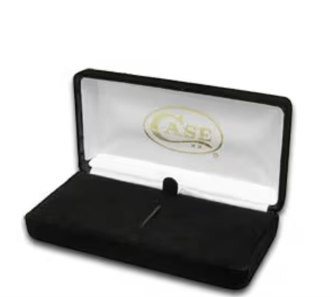 Case 1996 Mother Of Pearl Small Pen Knife With Clip Blade And Pen File