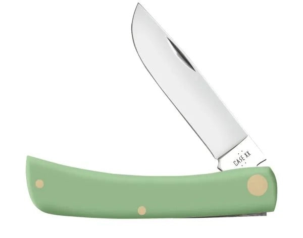 Case Mint Green Synthetic Smooth Sod Buster Jr
