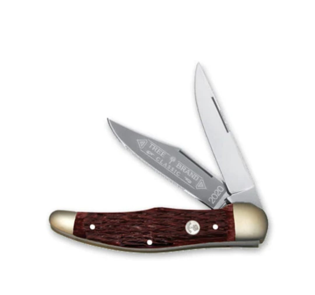 Boker Jigged Red Bone Folding Hunter