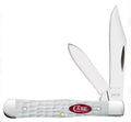 Case XX White Synthetic Standard Jig Small Swell Center Jack