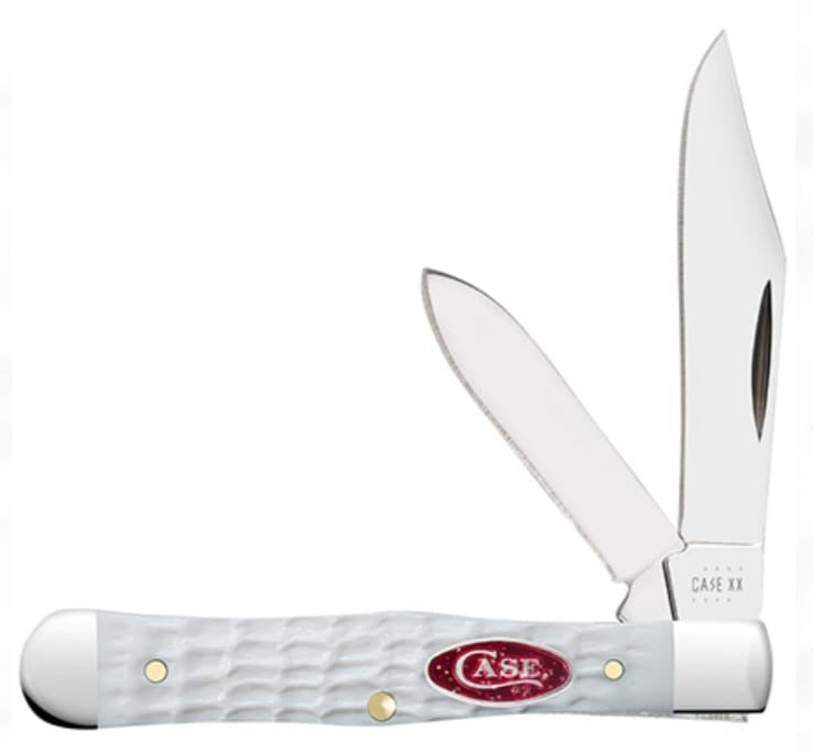 Case XX White Synthetic Standard Jig Small Swell Center Jack