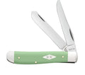Case Mint Green Synthetic Smooth Mini Trapper
