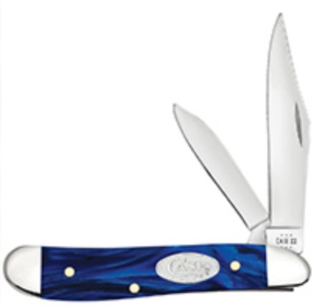 Case XX SparXX Blue Pearl Kirinite Smooth Peanut