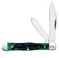 Case XX Hunter Green Bone Deep Canyon Jig Small Swell Center Jack