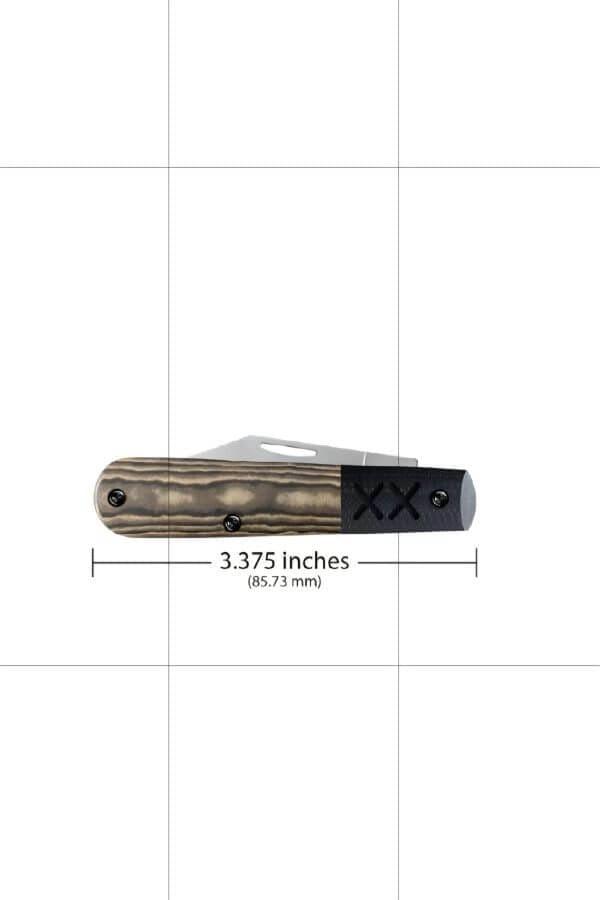 Case Black & Tan Richlite G-10 Smooth XR Barlow