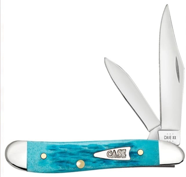 Case Sky Blue Bone Crandall Jig Peanut