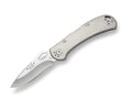 Buck Spitfire Aluminum Anodized Grey Handle/Green Liner