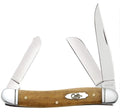 Case XX Antique Bone Smooth Medium Stockman Fluted