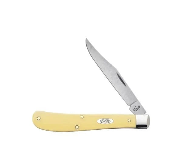 Case XX Yellow Synthetic Smooth Slimline Trapper