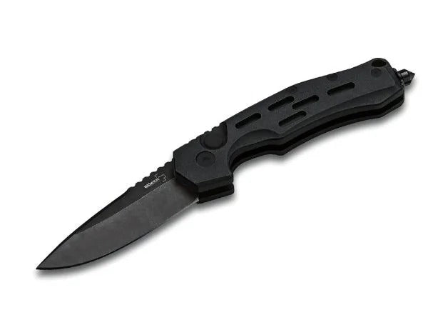 Boker Plus Thunder Storm Auto All Black Designer Boris Manasherov