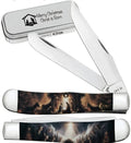 Case XX 2025 Christmas Case Color Infusion Manger Trapper Knife With Gift Tin