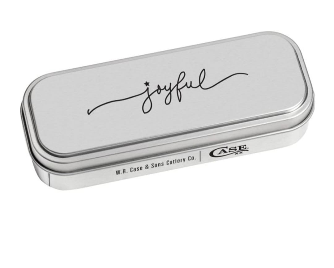 Case Christmas Old Red Bone Smooth Mini Copperlock