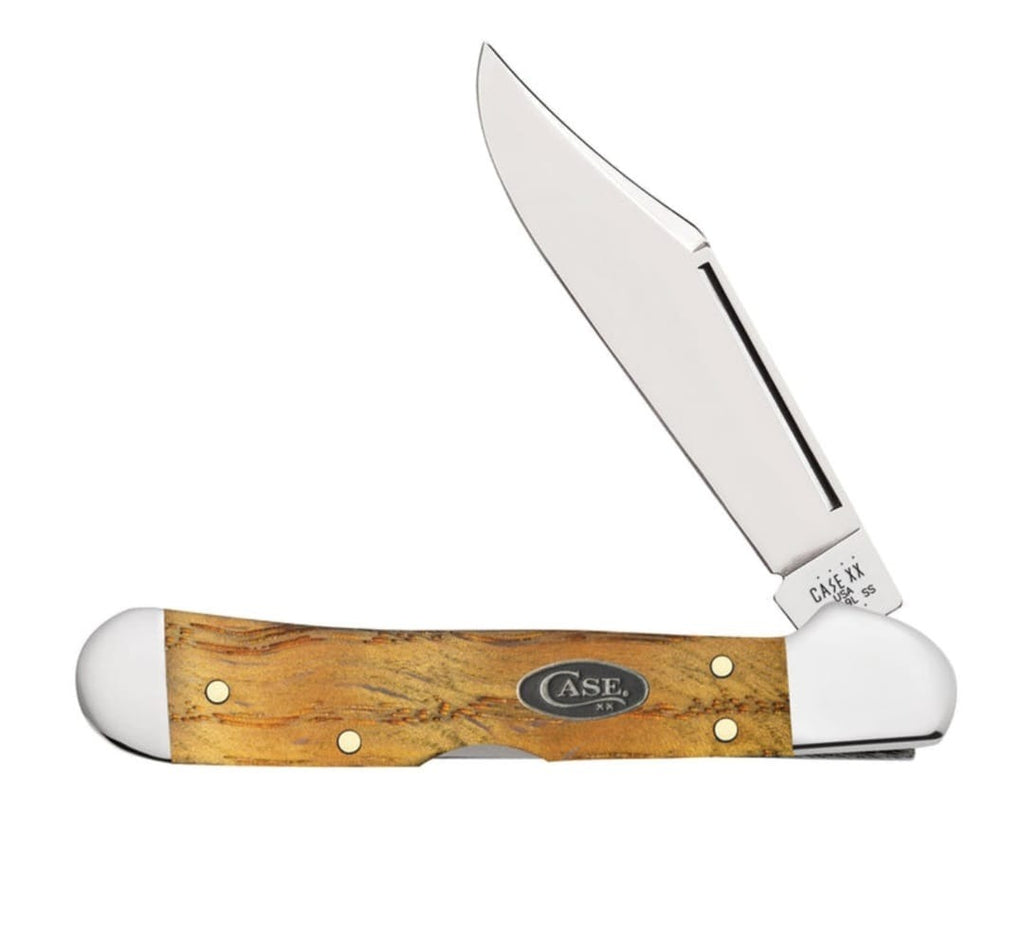 Case XX Yellow Oak Smooth Mini Copperlock