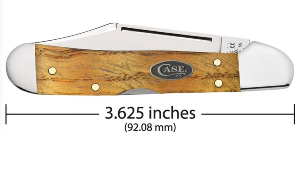 Case XX Yellow Oak Smooth Mini Copperlock