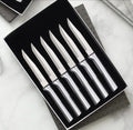 Rada Six Piece Serrated Steak Knife Set Stainless Steel