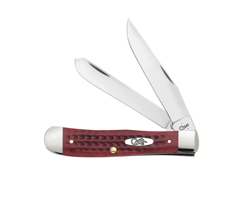Case XX Pocket Worn Old Red Corn Cob Jig Trapper
