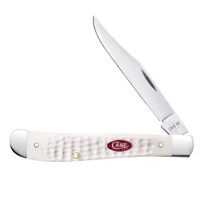 Case XX White Synthetic Standard Jig Slimline Trapper