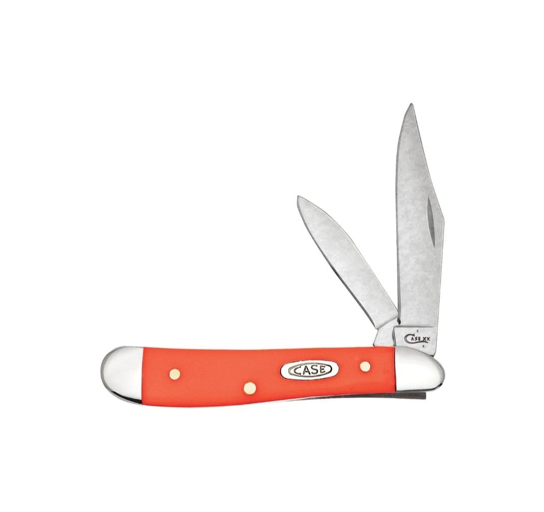Case XX  Orange Synthetic Smooth Peanut
