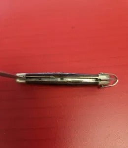 Case 6201 R 1980 Pen Knife Derlin Handles