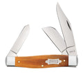 Case XX Natural Smooth Micarta Smooth Large Stockman