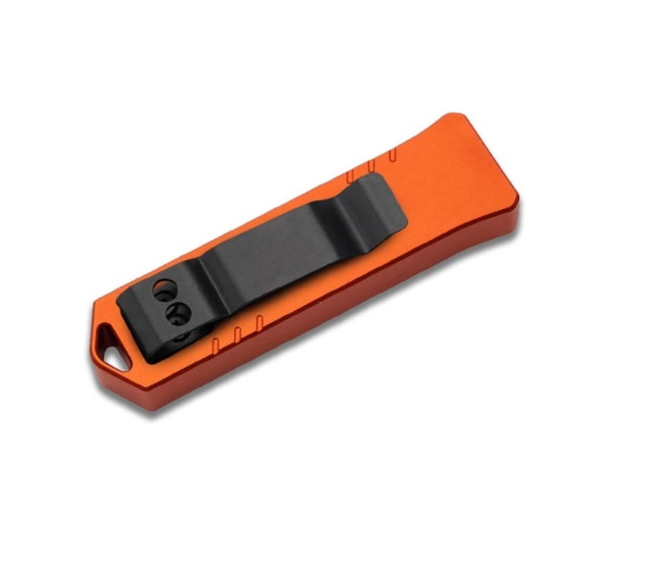 Boker Plus USB Burnt Orange Aluminum OTF Knife