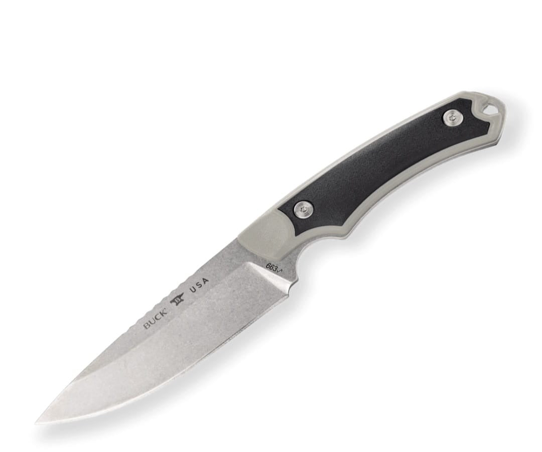 Buck Alpha Guide Select Gray/Black Molded Handle