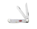 Case SparXX White Synthetic Stag Jig Mini Trapper
