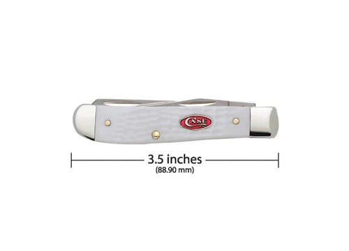 Case SparXX White Synthetic Stag Jig Mini Trapper