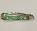 Case XX Bright Green St. Pattys Day  Mini Copperlock W/ Gift Tin