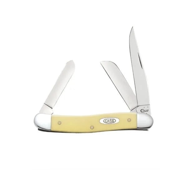 Case Smooth Yellow Synthetic Medium Stockman