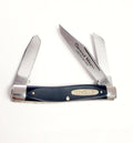 Schrade USA Black Synthetic Covered Wagon Medium Stockman 1976