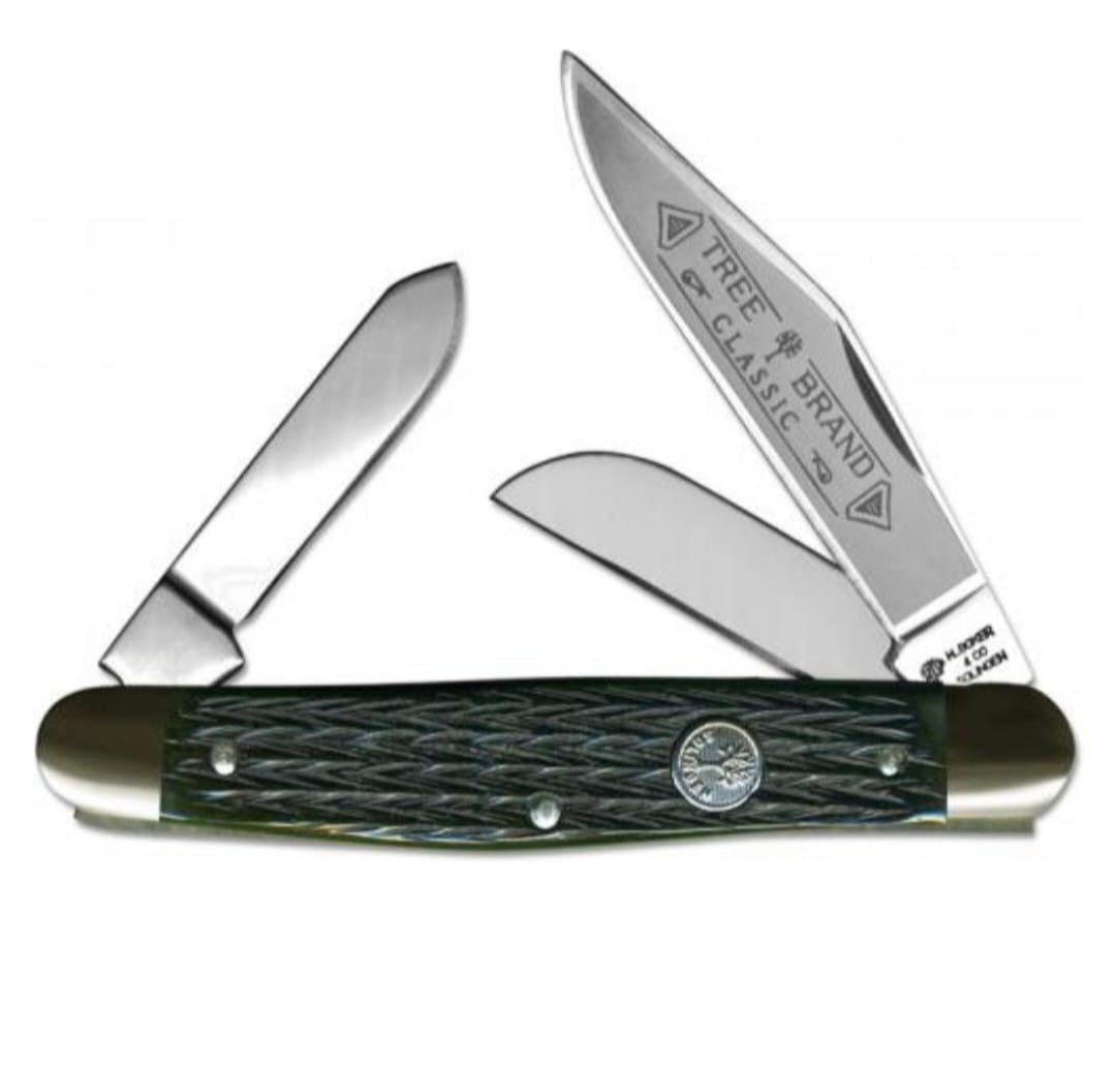 Boker CS Jigged Green Bone Stockman