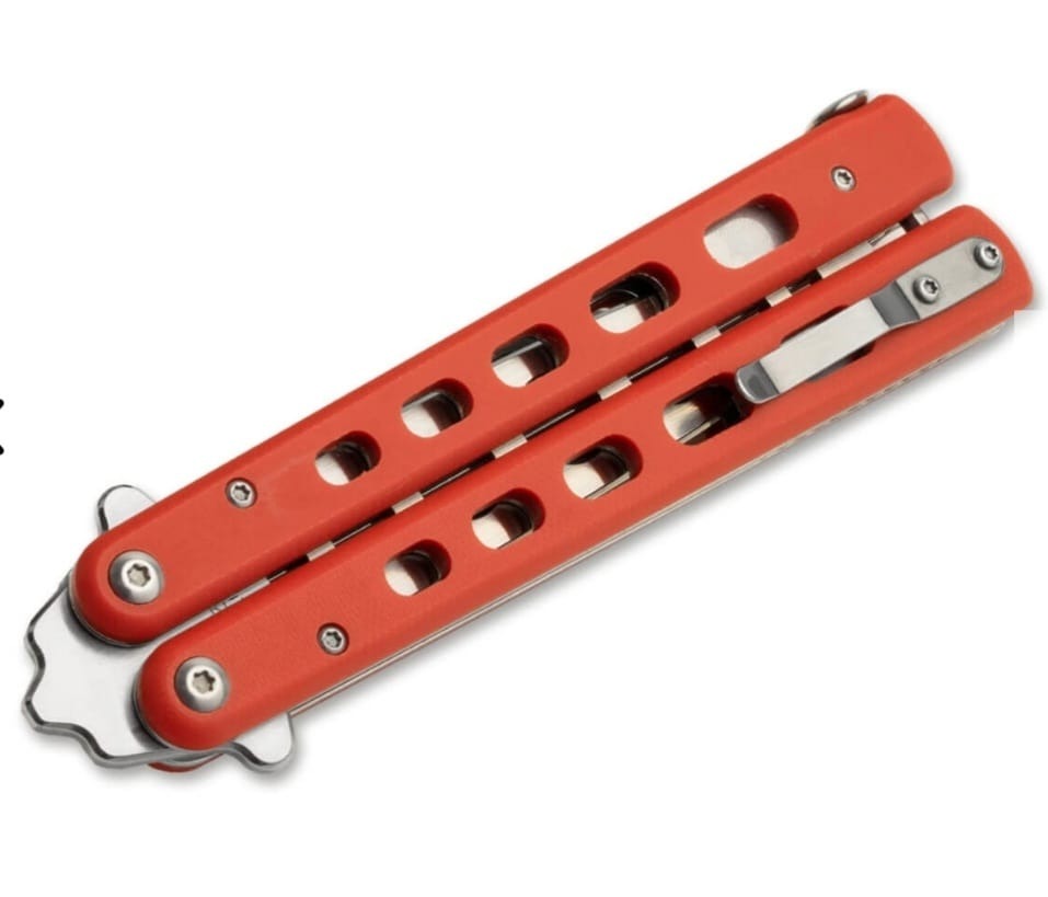 Boker Red Balisong Trainer