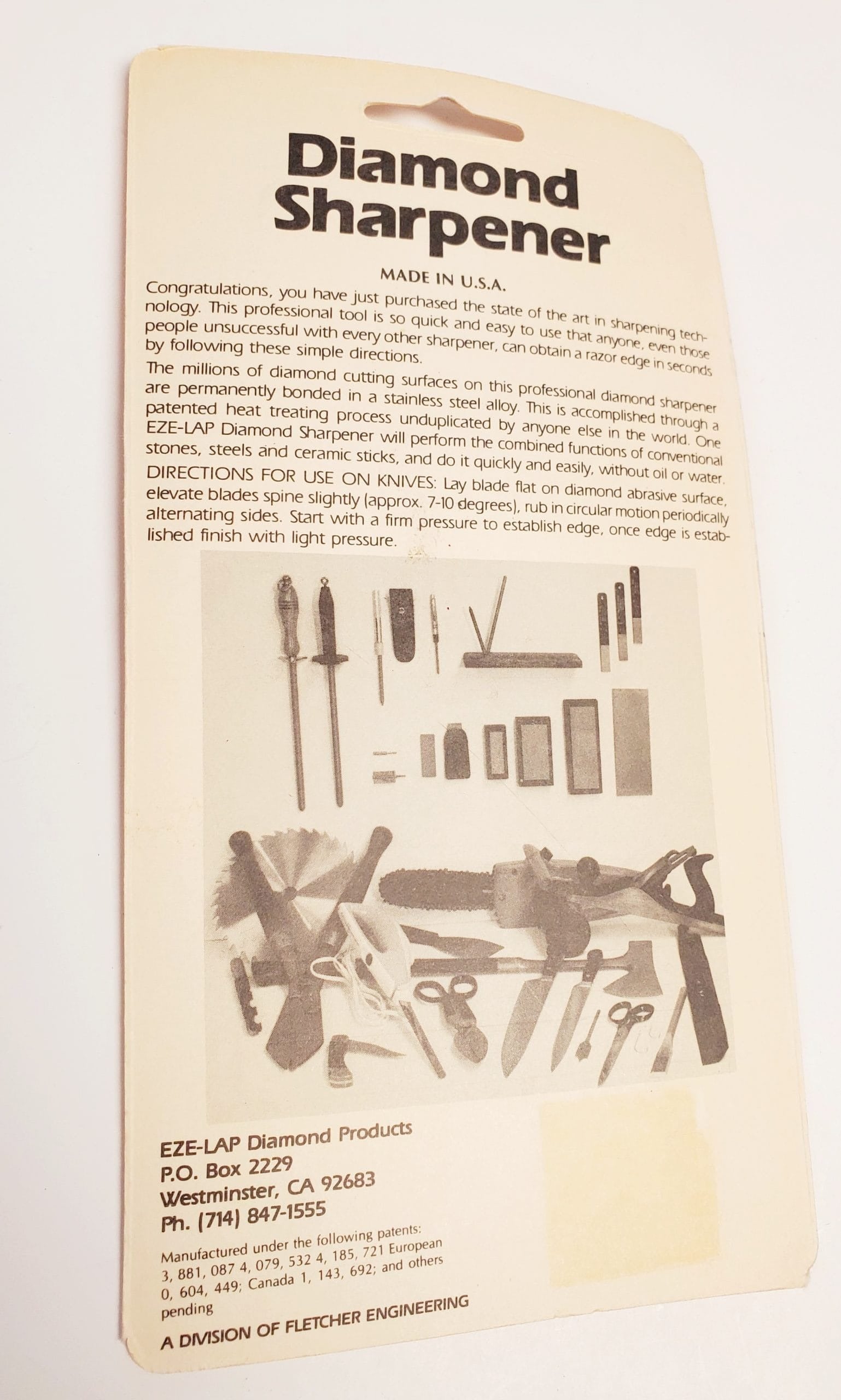 EZE LAP Diamond Needle Files (Fine)