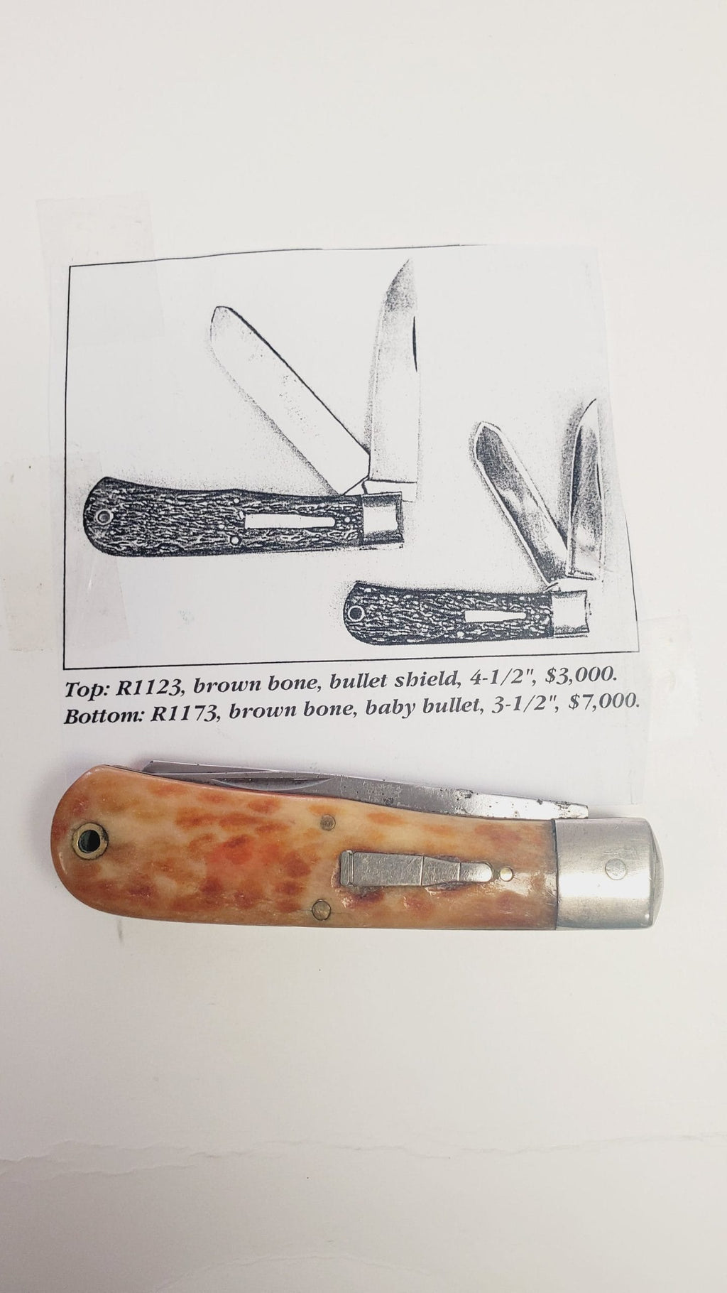 Remington USA Brown Bone Baby Bullet