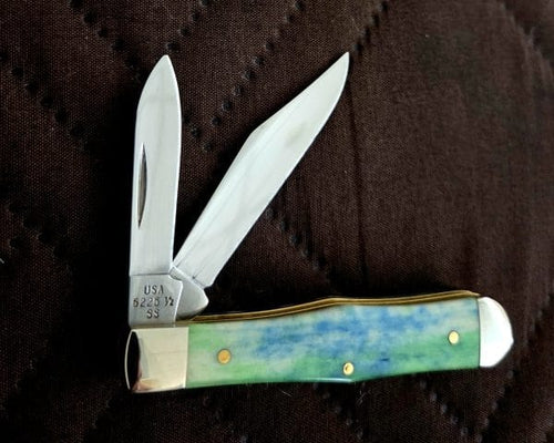 Case XX Peacock Appaloosa Bone Smooth Small Swell Center Jack