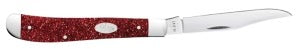 Case XX Sparxx Ruby Stardust Kirinite Smooth Slimline Trapper