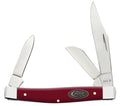 Case XX Mulberry Synthetic Smooth Medium Stockman