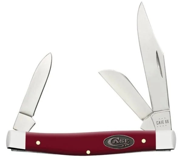 Case XX Mulberry Synthetic Smooth Medium Stockman