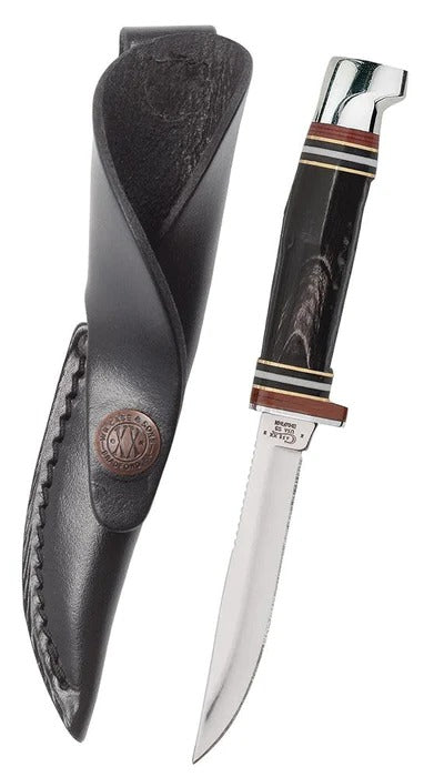 Case Buffalo Horn Hunter W/Sheath