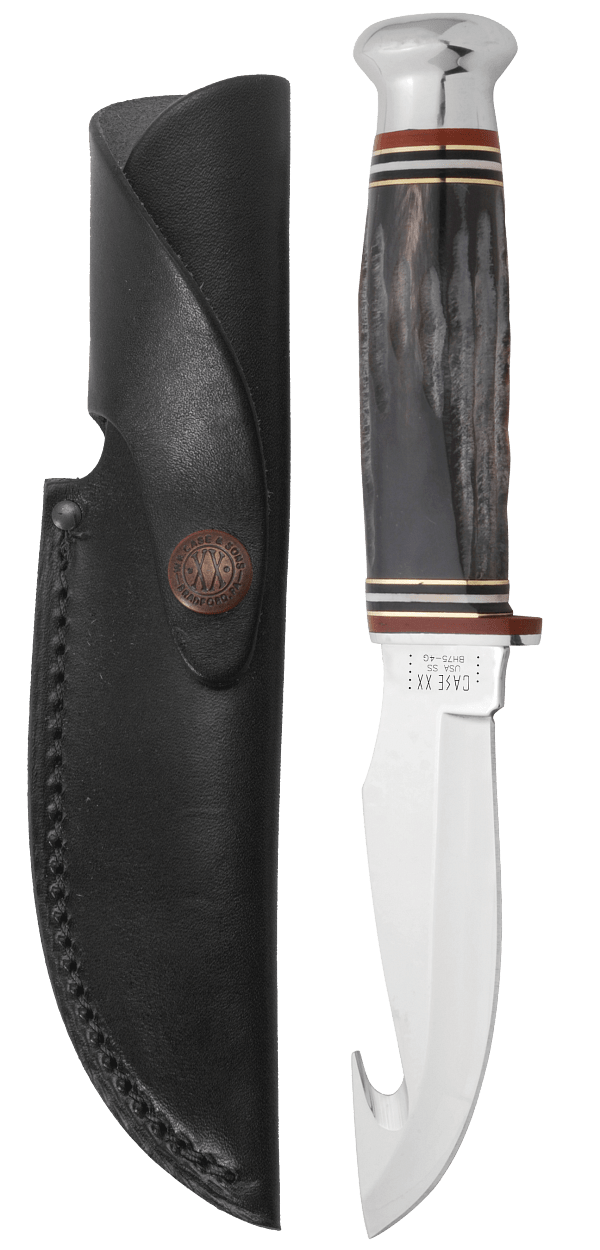 Case Buffalo Horn Hunter W/Sheath