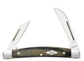 Case XX Black/Green/ Natural Canvas Micarta Small Congress