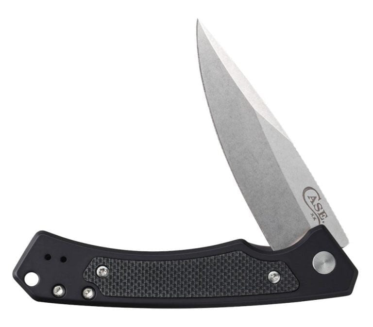 Case XX Black Anodized Aluminum W/Black G-10 Inlay Marilla