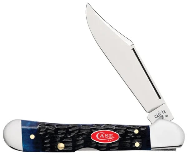 Case XX Navy Blue Bone Rogers Jig Mini Copperlock