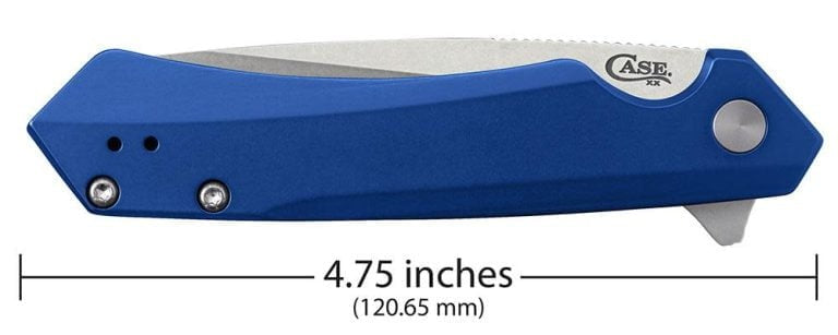 Case XX Blue Anodized Aluminum Kinzua