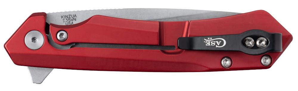 Case XX Red Anodized Aluminum Kinzua