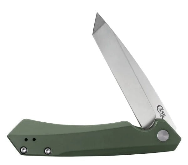 Case XX OD Green Anodized Aluminum ( Kinzua S35VN)